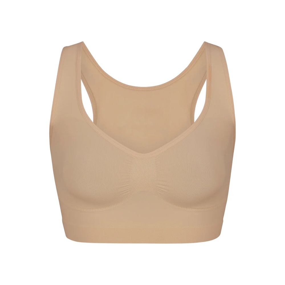 SKIMS SEAMLESS SCULPT SCOOP PLUNGE BRALETTE NWOT - CLAY